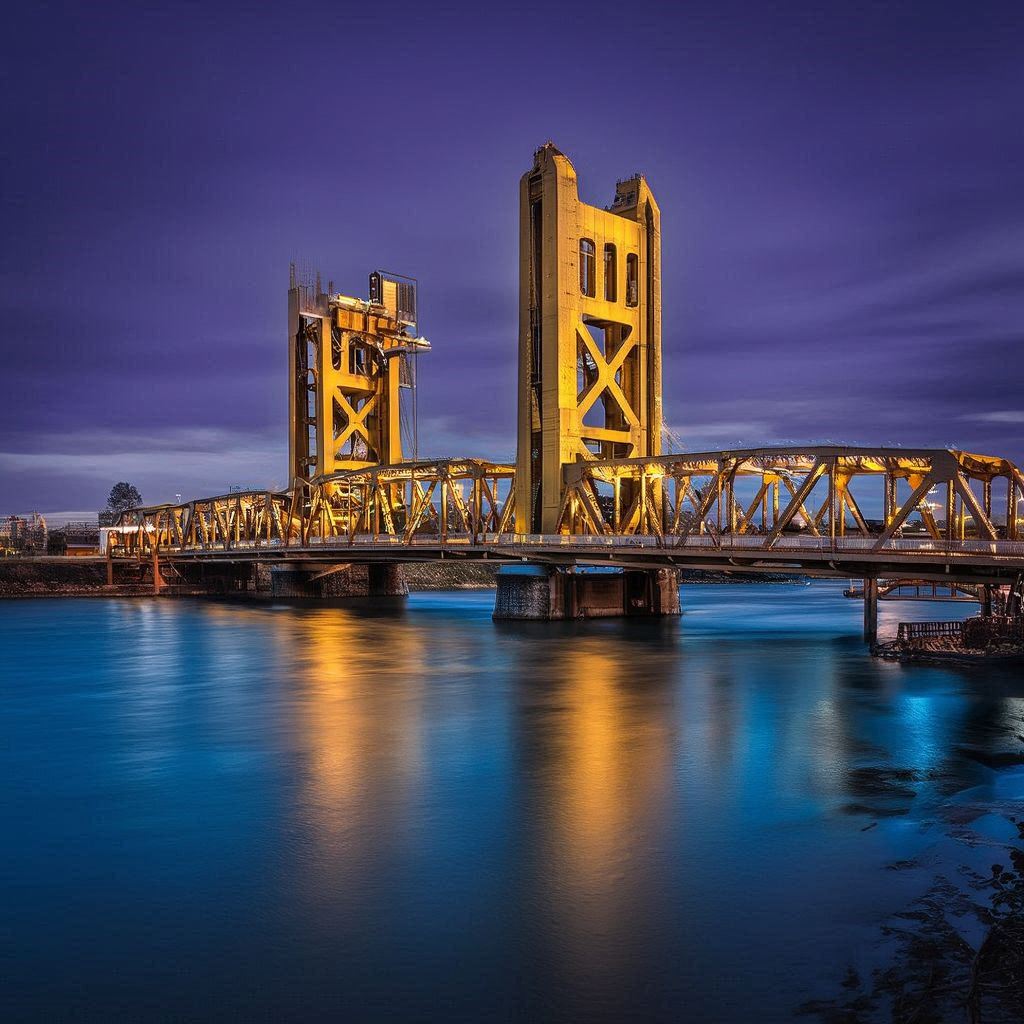 The Real Golden Gate Bridge at Sunset